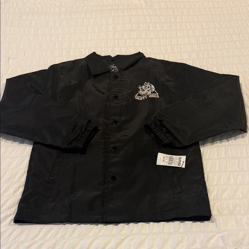 Tilly’s- Black Graphic Jacket